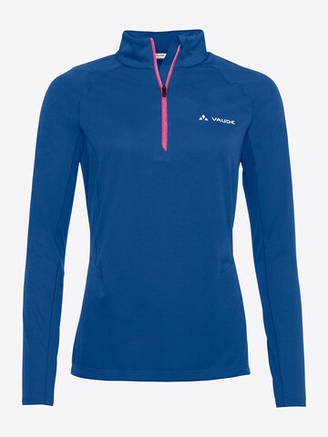 VAUDE Athletic Sweater 'Larice II' in Blue