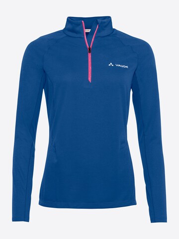 VAUDE Sports sweater 'Larice II' in Blue