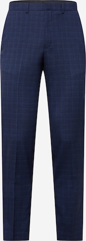 Regular Pantalon à plis BURTON MENSWEAR LONDON en bleu : devant