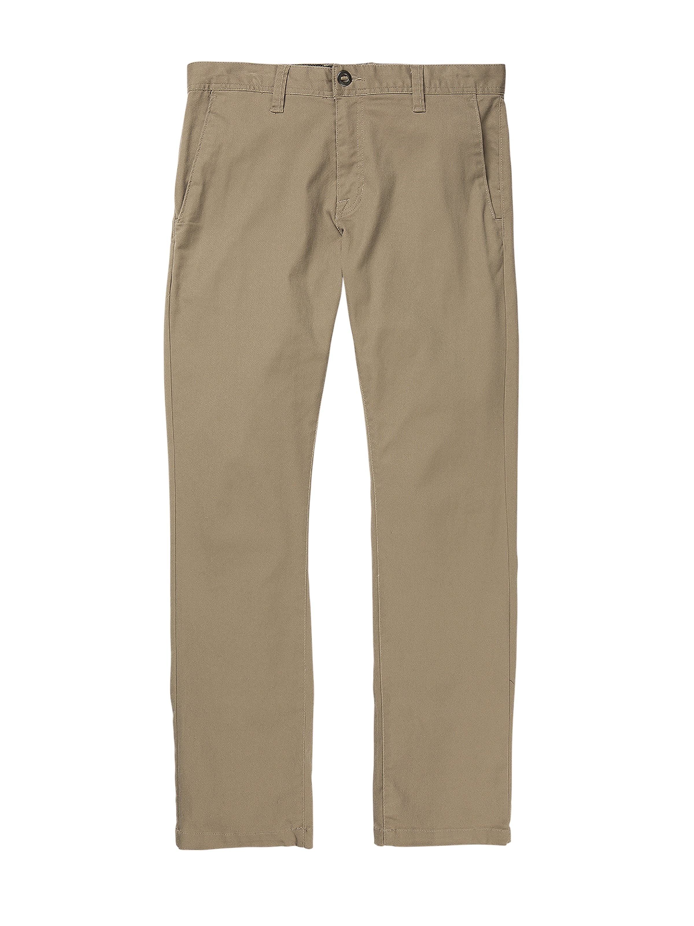 Volcom Regular Chino trousers 'Frickin' in Beige: front