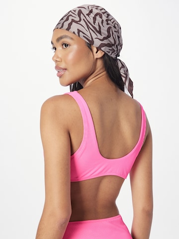 HOLLISTER Triangel Bikinitop in Roze