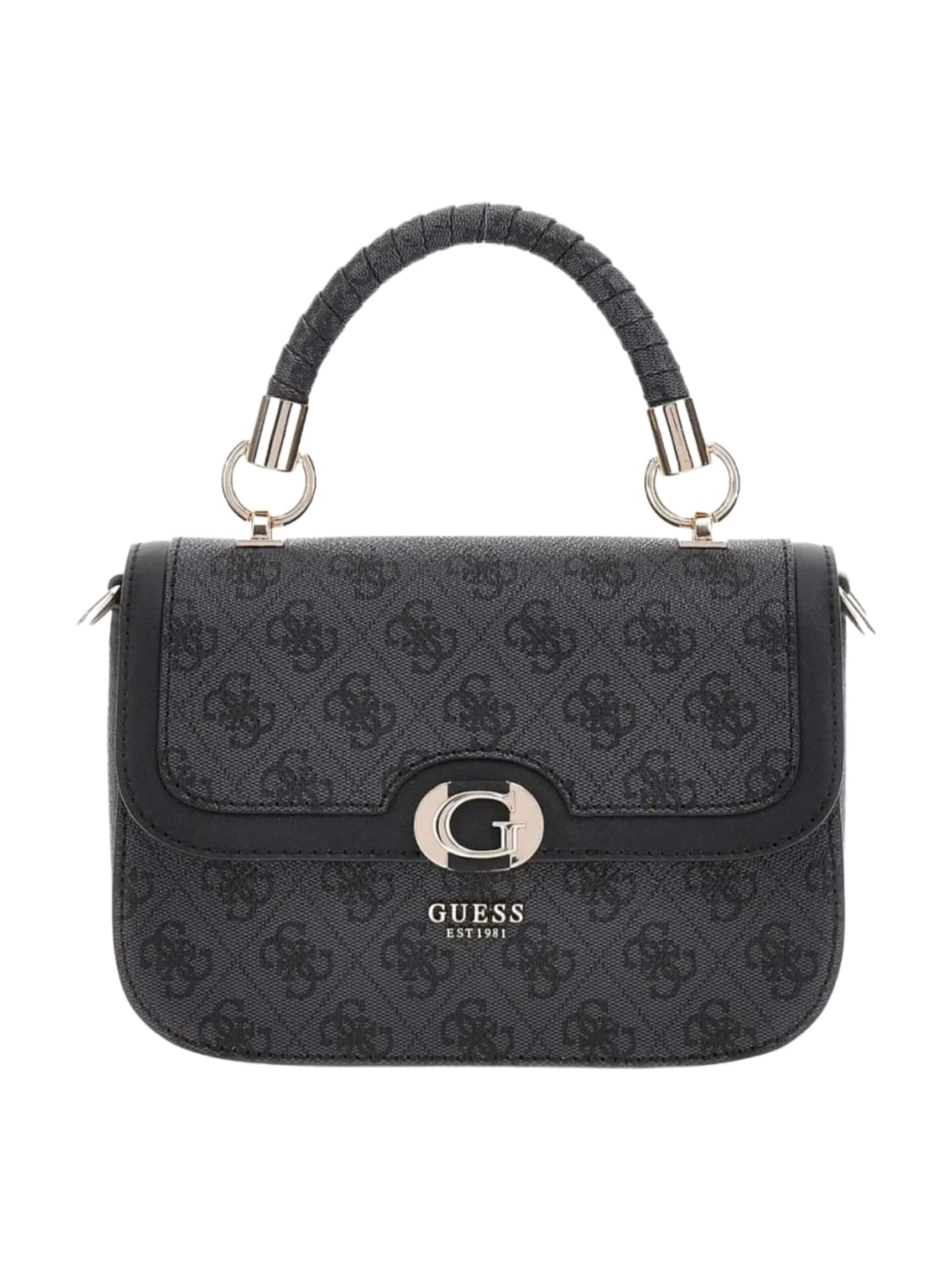 GUESS Handtasche‌‌‌‌‌‌‌‌‌ in Schwarz: Vorderseite