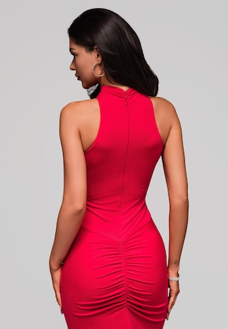 Ombre Evening dress in Red