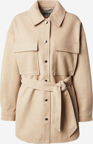 Manteau mi-saison 'NEA' ONLY en beige : devant