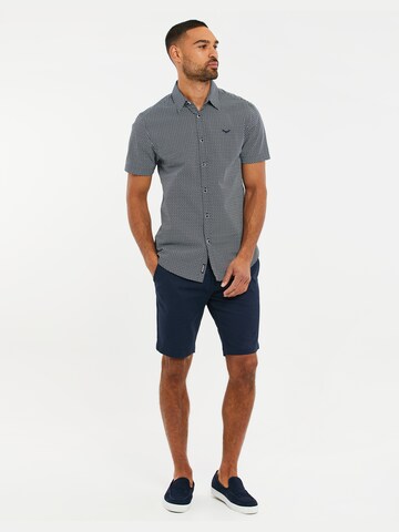 Threadbare Regular Fit Hemd in Blau