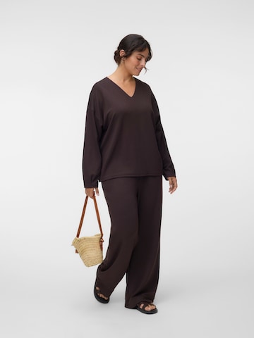 brūns Vero Moda Curve Sportisks džemperis 'VMCHALI'