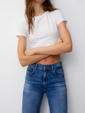 Coupe slim Jean Pull&Bear en bleu