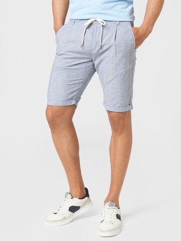 Lindbergh Regular Pants in Blue: front