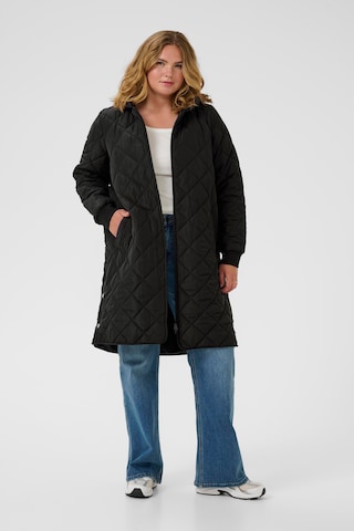 Veste mi-saison 'KCsilla' KAFFE CURVE en noir