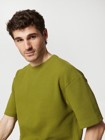 ABOUT YOU x Kevin Trapp Shirt 'Theodor' in Green