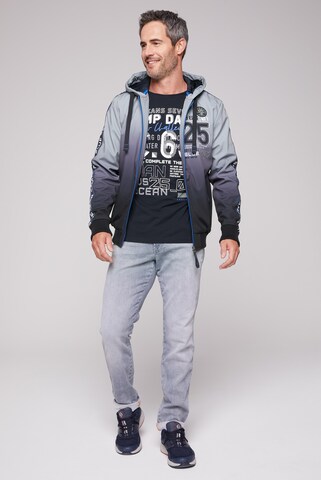 Veste de survêtement 'Ocean´s Seven II' CAMP DAVID en gris