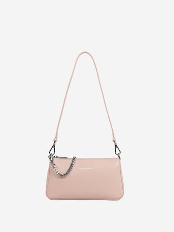 LANCASTER Paris Crossbody Bag 'Lancaster Sac trotteur Zippée Suave Even Poudre' in Pink: front