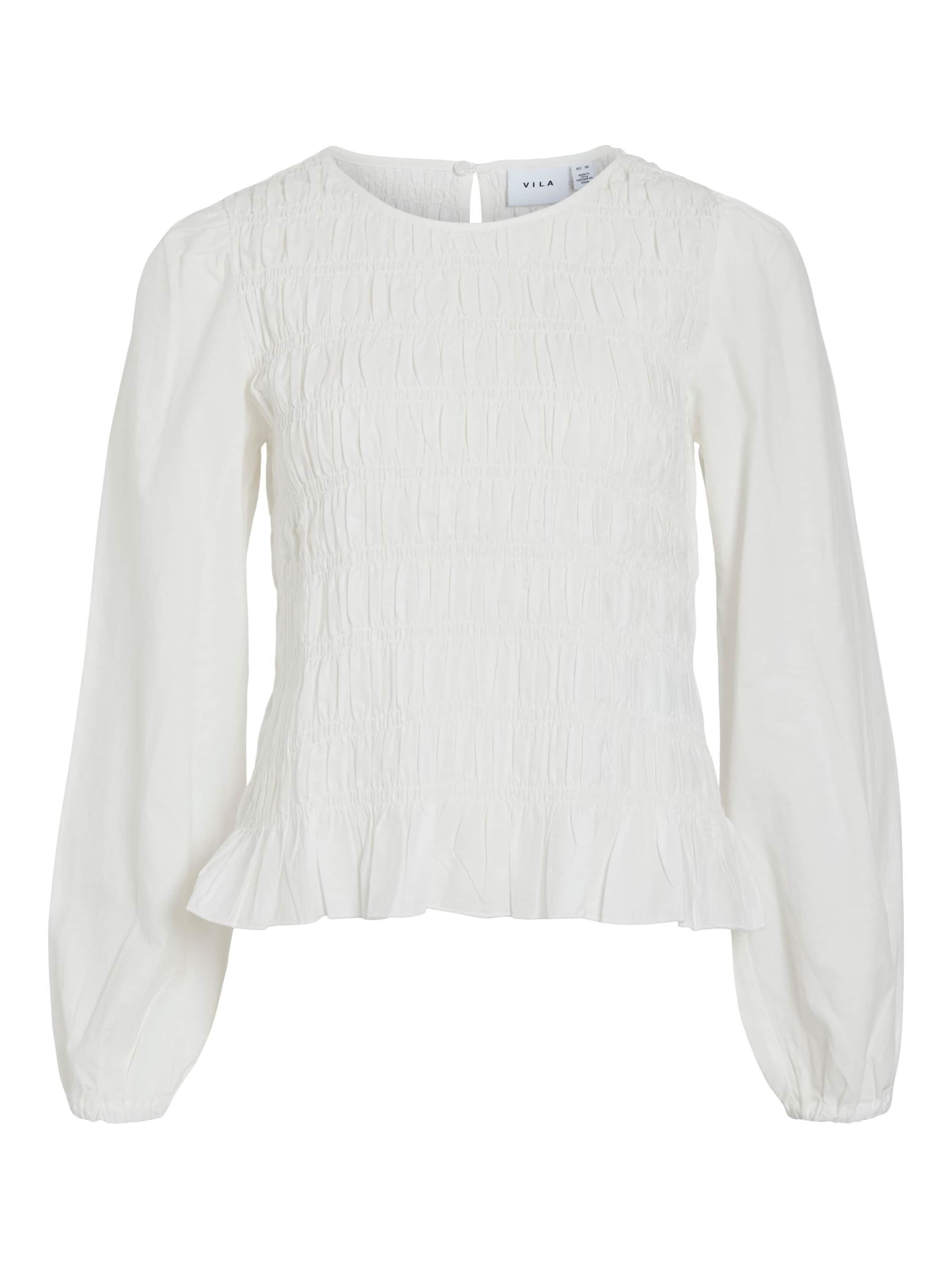 VILA Bluse i hvid: forside