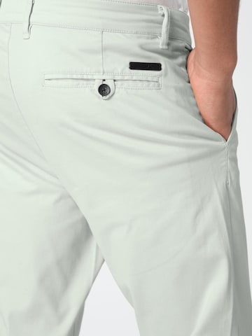 M.O.D MIRACLE OF DENIM Slimfit Lærredsbukser i grøn