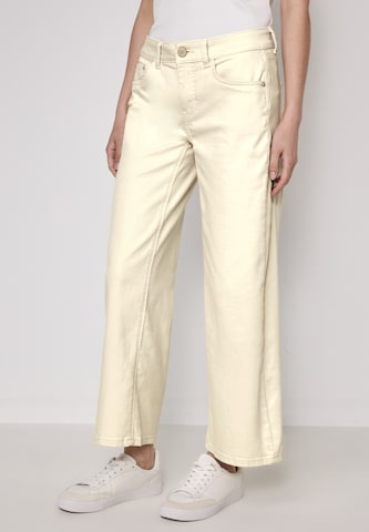 Street One Studio Wide leg Jeans in Beige