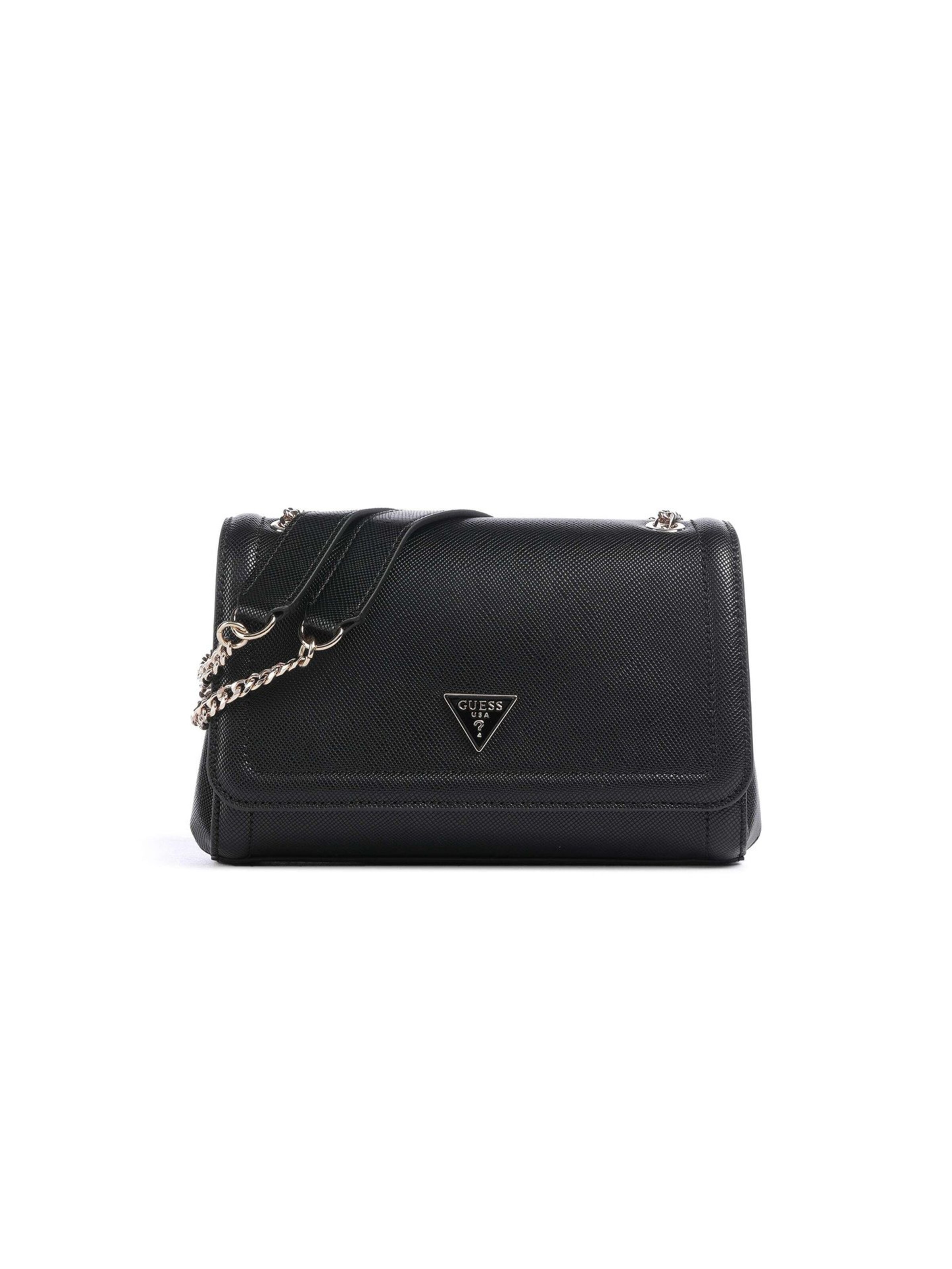 Sac bandoulière GUESS en noir : devant