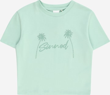 Sinned x ABOUT YOU T-shirt 'Romeo' i grön: framsida