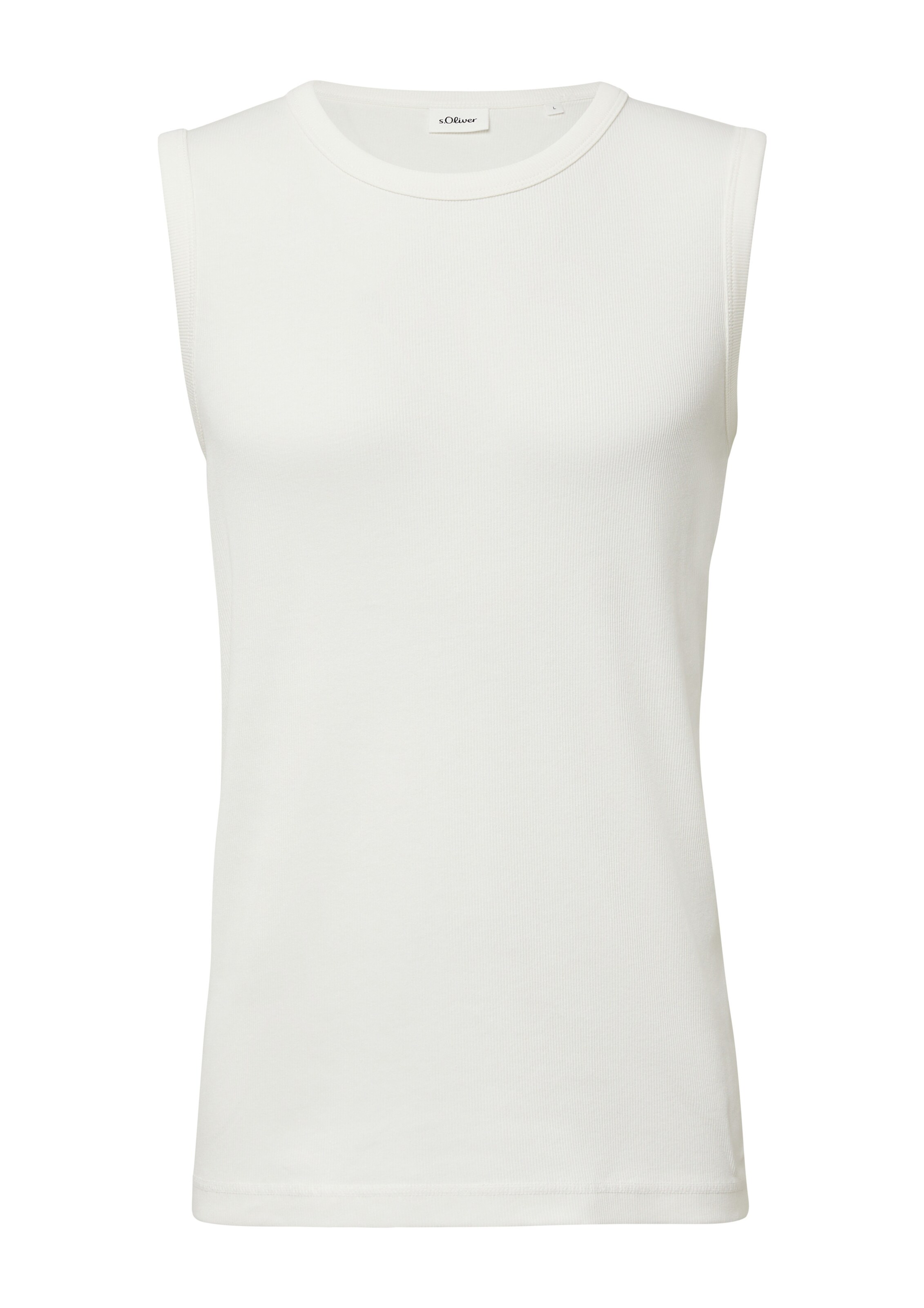 s.Oliver Shirt in Weiß: Vorderseite