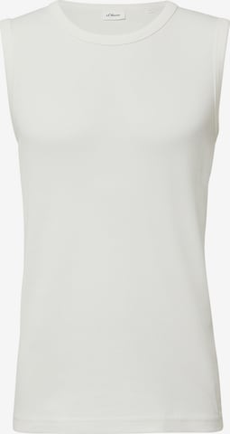 s.Oliver Shirt in Weiß: Vorderseite