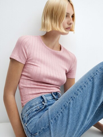 MANGO Shirt 'LYRA' in Roze