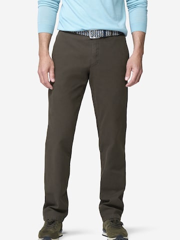 Regular Pantalon chino 'Roma 2-5628' MEYER en vert : devant