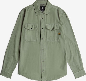 G-STAR Shirts - 'Marine Slim Shirt' in Grün: Vorderseite