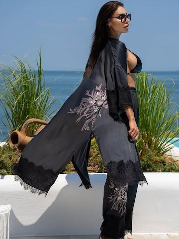 JIORO Kimono 'STAR DUST' i svart