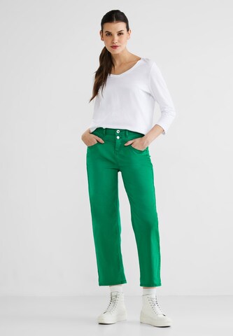 STREET ONE Regular Trousers in Green