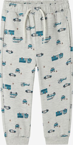 NAME IT Regular Byxa 'Troy' i grå: framsida