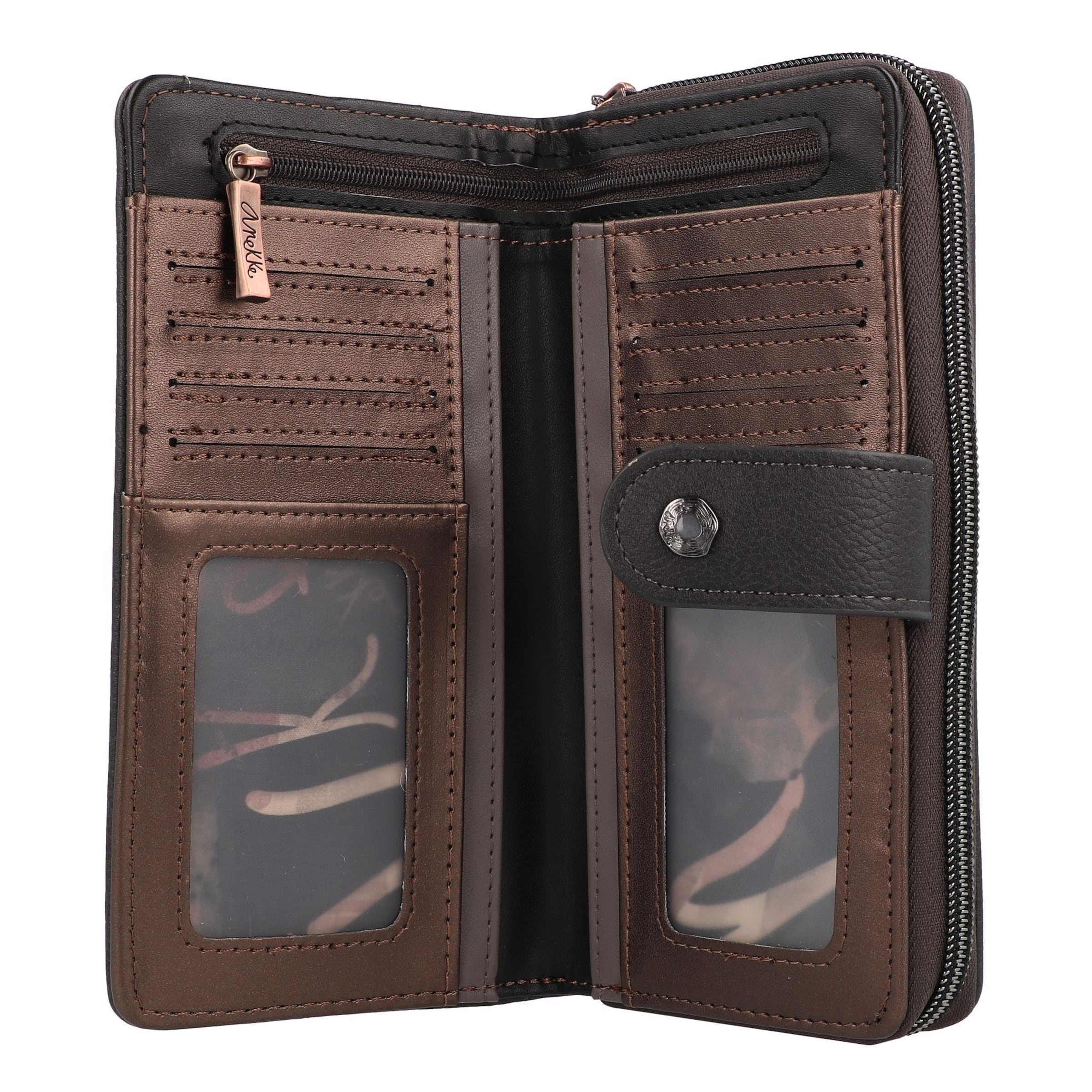 Anekke Wallet in Brown