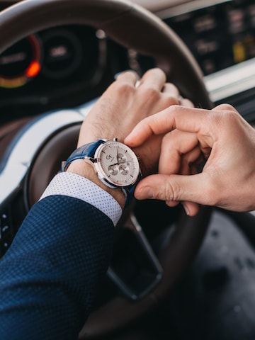 GT Collection Analoog horloge 'SAPPHIRE CRYSTAL' in Blauw