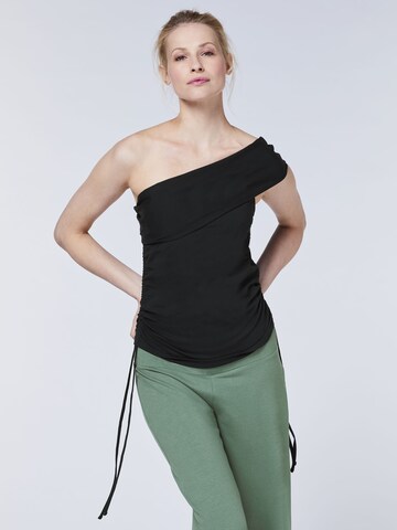 Detto Fatto Top 'Yoga by Caro Cult' in Schwarz: Vorderseite