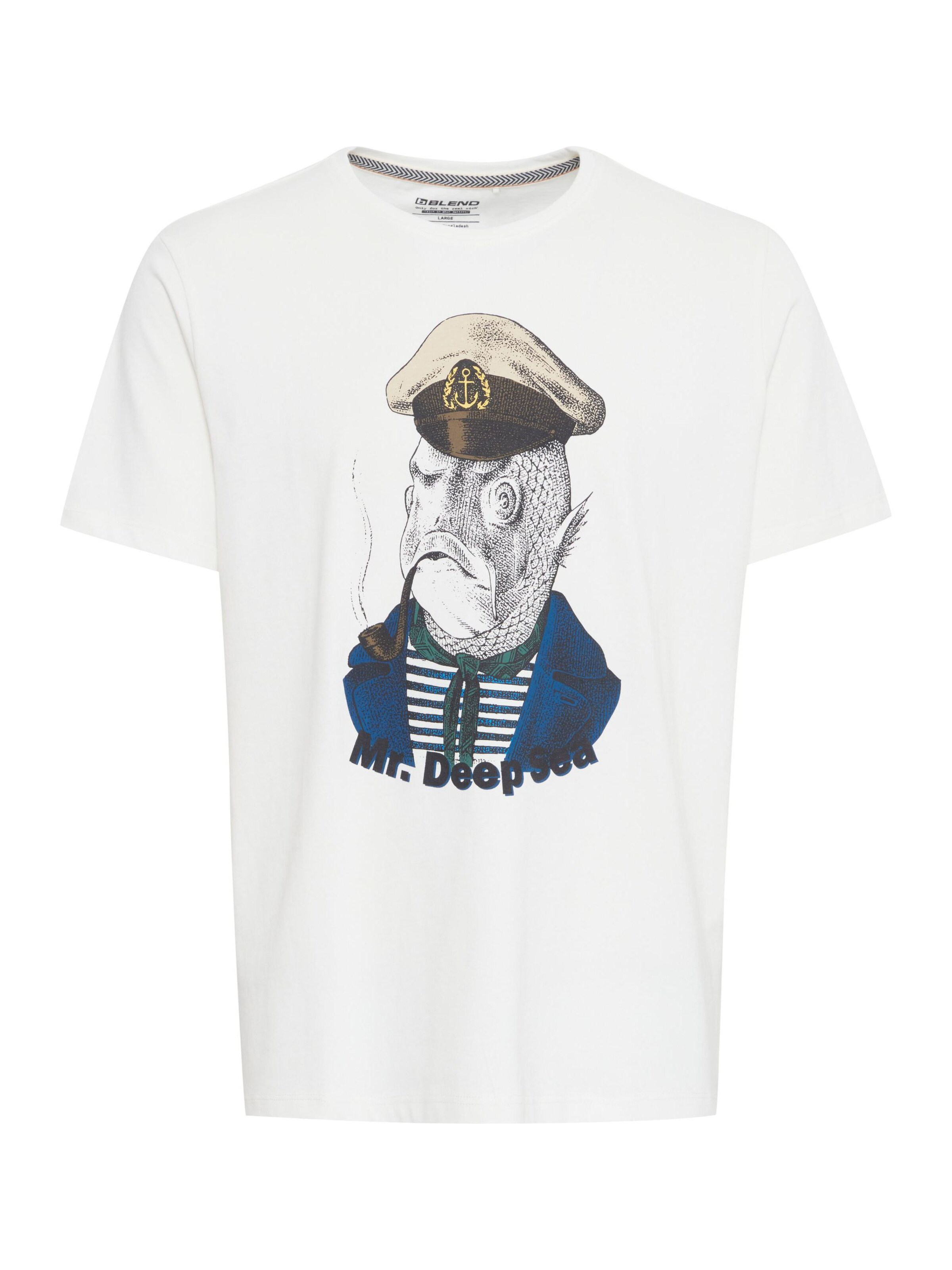 BLEND Shirt in Weiß: Vorderseite