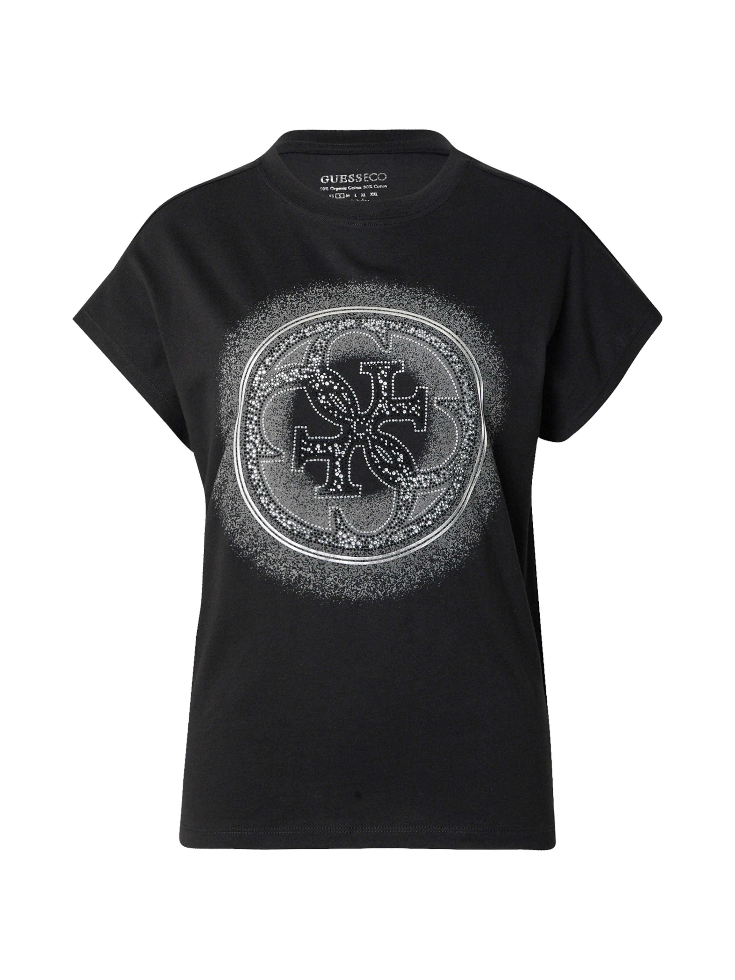 GUESS Shirt in Black: front