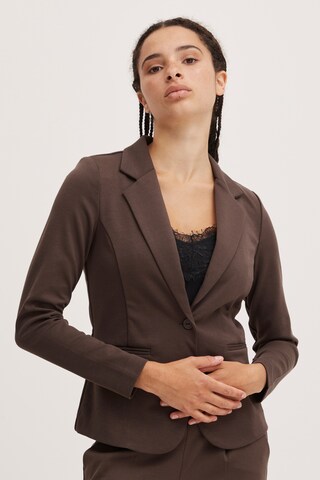 ICHI Blazer 'Kate' in Brown: front