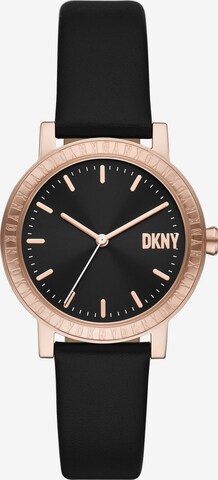 DKNY Uhr in Schwarz: predná strana