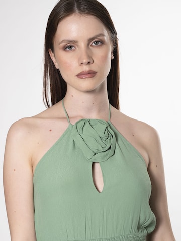 Robe d’été Influencer en vert