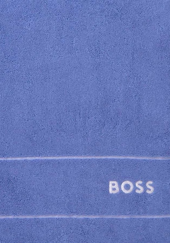 BOSS Home Shower Towel 'PLAIN' in Blue