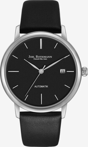 Johan Rothmann Uhr in Schwarz: predná strana