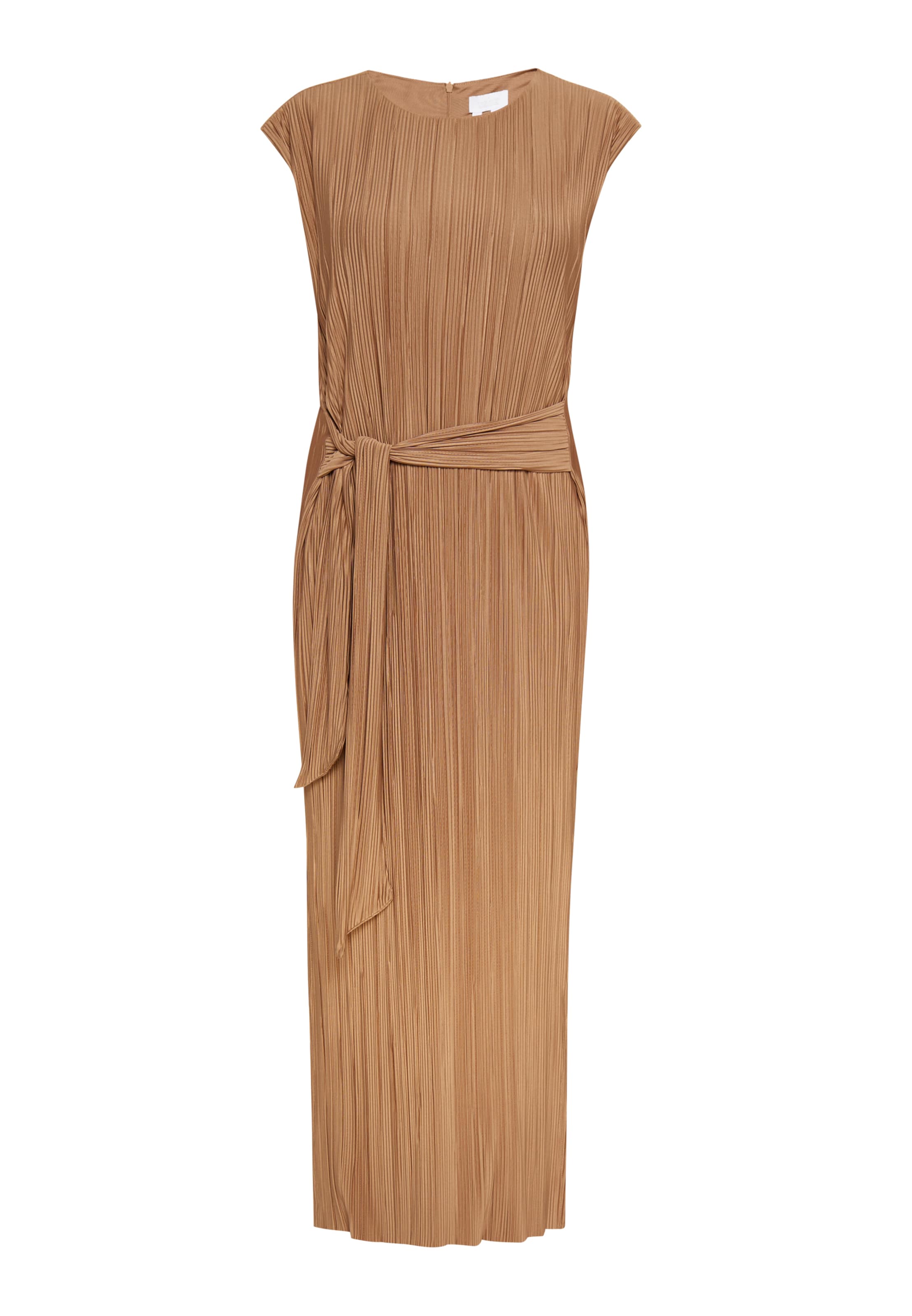 usha WHITE LABEL Jurk in Bruin: voorkant