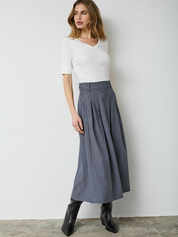 co'couture Skirt ' SalvieCC ' in Blau: Vorderseite