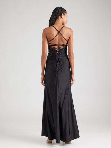 Robe de soirée mascara en noir