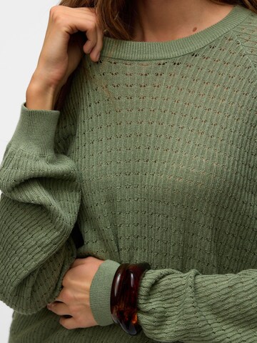 VERO MODA Trui 'NEWLEXSUN' in Groen