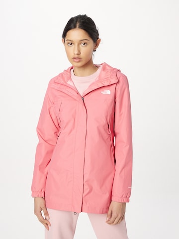 THE NORTH FACE Outdoorjacka 'ANTORA' i rosa: framsida