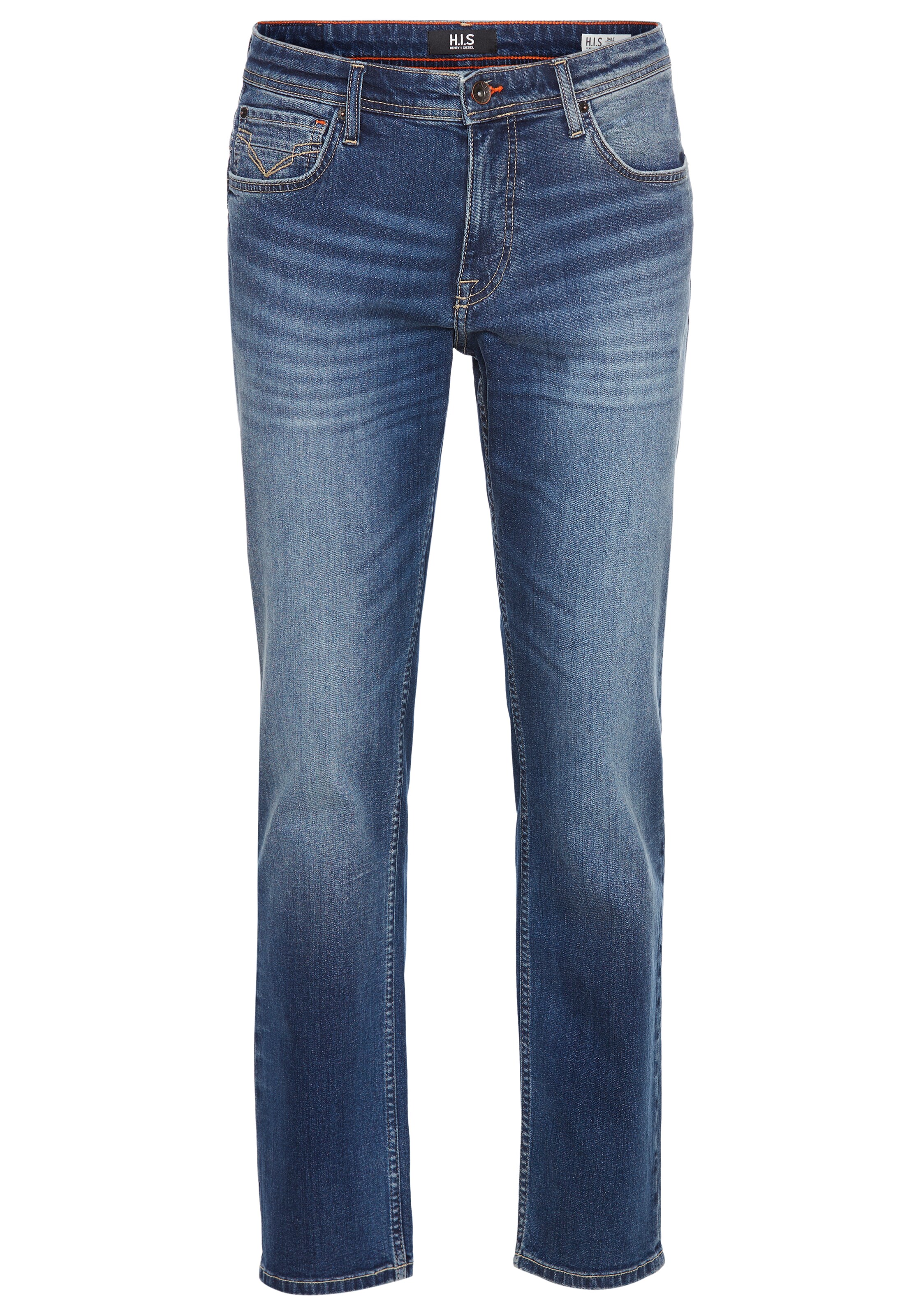 H.I.S EM Jeans in Blue: front