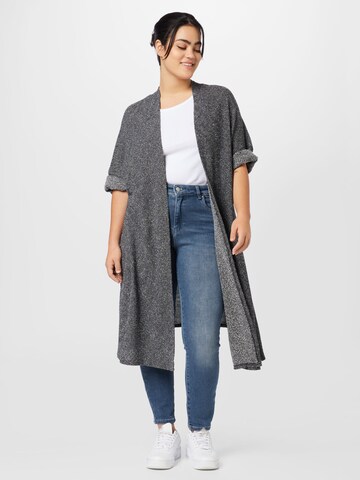 ONLY Carmakoma Knit cardigan 'MAGNOLIA' in Grey