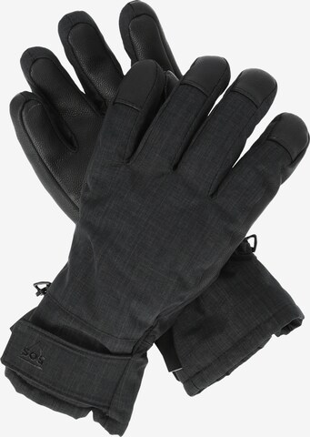 SOS Full Finger Gloves 'Fernie' in Black