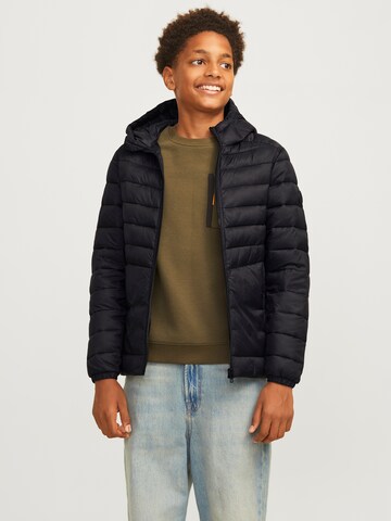 Jack & Jones Junior Kurtka zimowa 'JJESprint' w kolorze czarny: przód