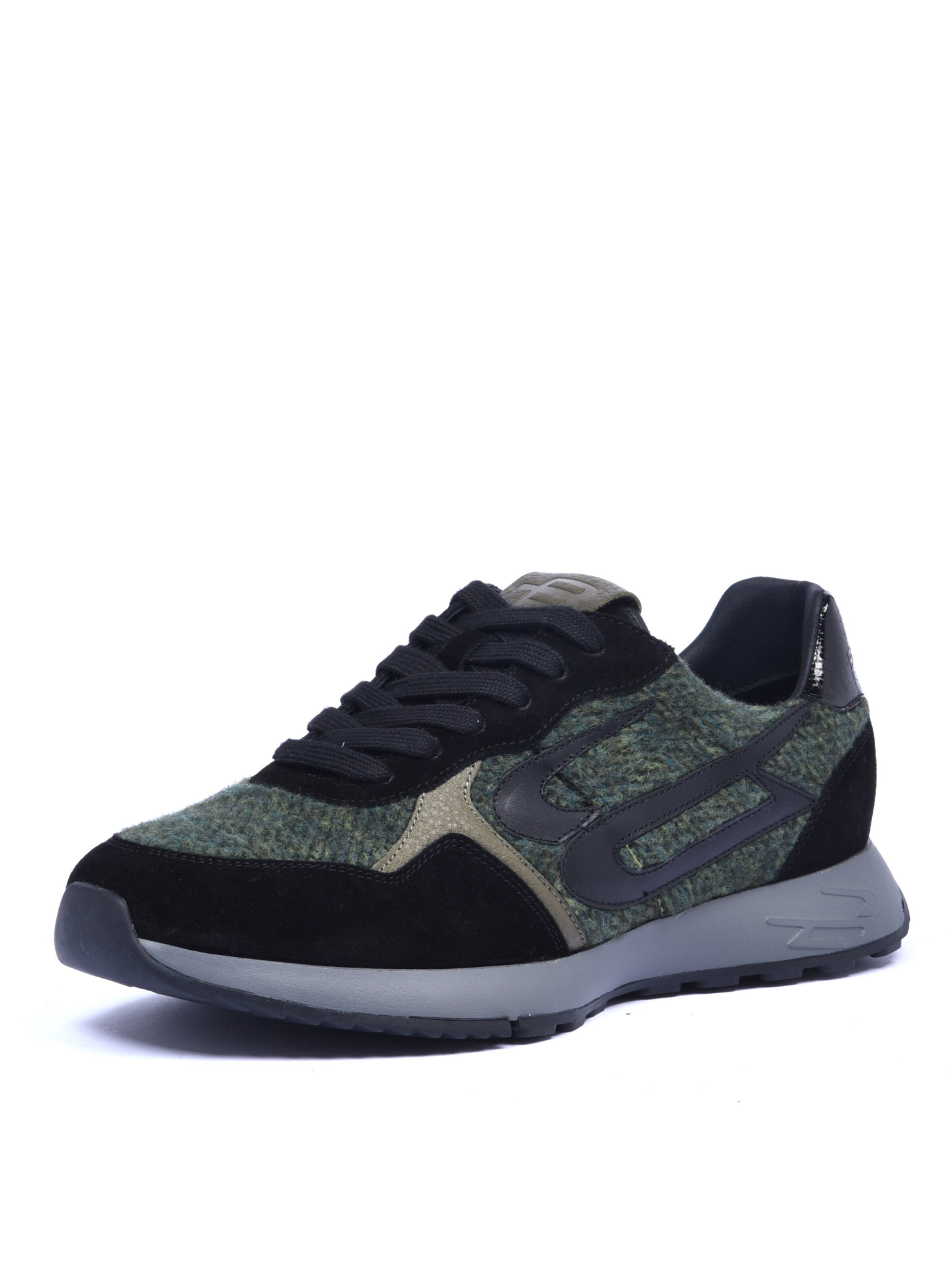 BALDININI Sneakers laag in Zwart: voorkant
