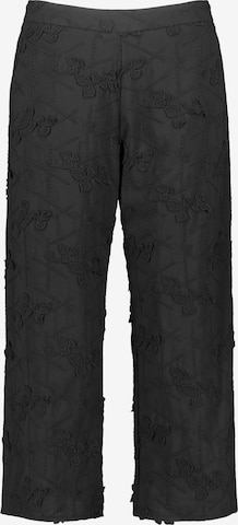 TAIFUN - Pierna ancha Pantalón en negro: frente